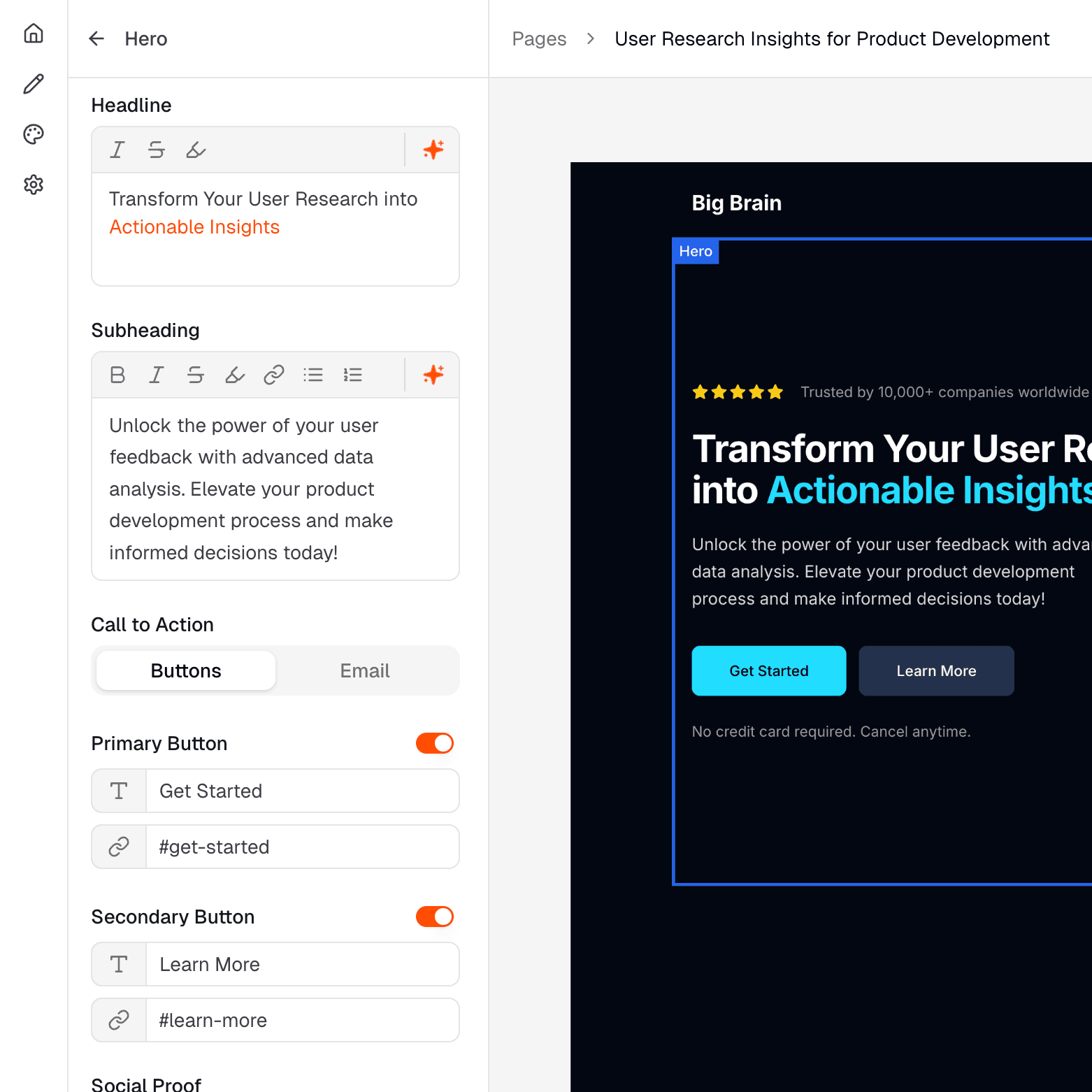 Perfect message match